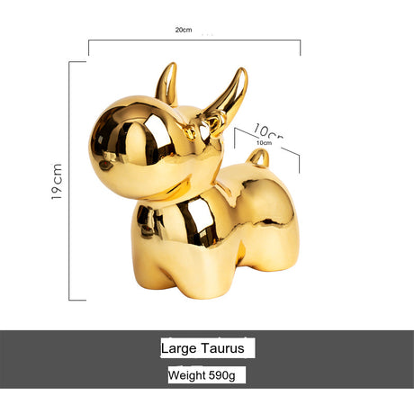 TIANRUN Hoshiko Elegant Golden Ceramic Jewelry Decoration from TIANRUN