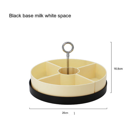 EPIUS Thimbu Elegant Four-Compartment Snack Plate from EPIUS