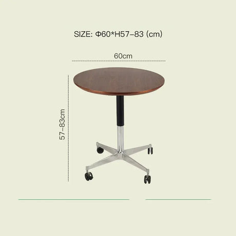 LAZYSPACE Zoey Solid Wood Lift Table from LAZYSPACE