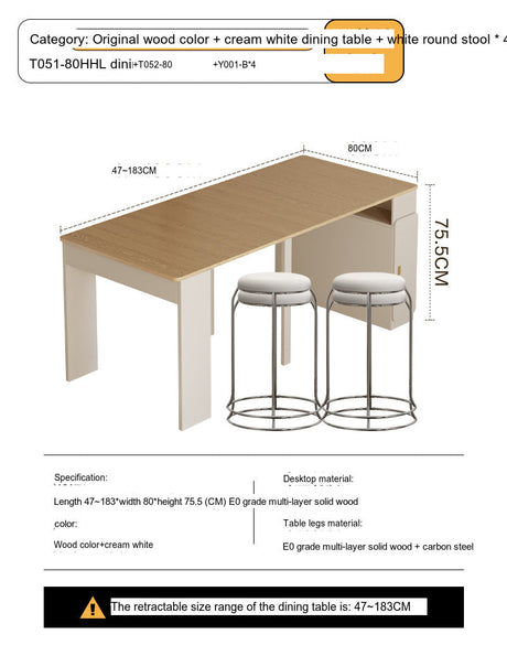 Holly Extendable Dining Table from MODENG