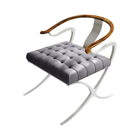 GANGETIC AGE Isadora Elegant Plush Armchair Design from GANGETIC AGE