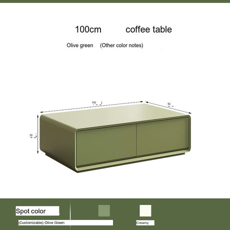 KOCU HOME Ulises Modern Minimalist Solid Wood TV Cabinet Coffee Table Combination from KOCU HOME