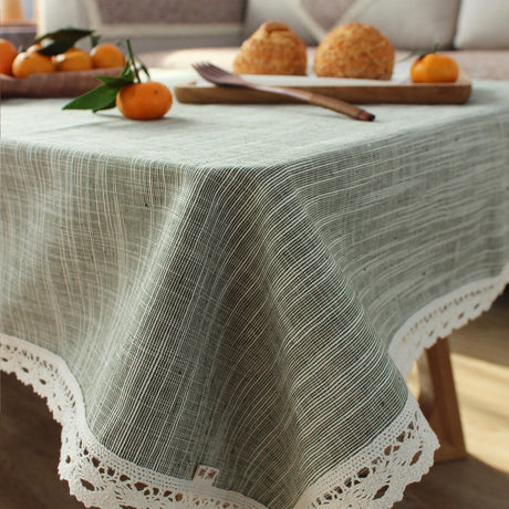 CHESTNUT COCOON Akihiro Elegant Linen Tablecloth from CHESTNUT COCOON