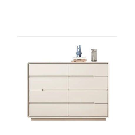 LINYUE Gideon Italian Black Minimalist Multi-Drawer Cabinet from LINYUE