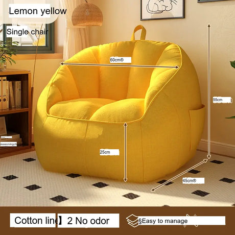 LEDONG Marisol Cozy Soft Bean Bag Chair from LEDONG