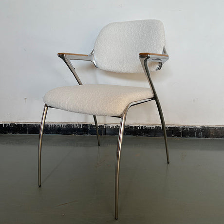 NIYE Marisabel Vintage Solid Wood Leisure Chair from NIYE