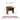 TELLS Aurelius Retro Solid Wood Study Desk - Luxurious Storage with Stylish Light Finish from TELLS