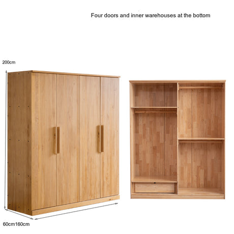 BAIYA SHUNAN Yuki Elegant Open-Gate Wardrobe from BAIYA SHUNAN