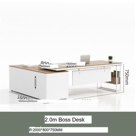 MUTINI Oliver Sleek Modern Desk & Chair Combo from MUTINI