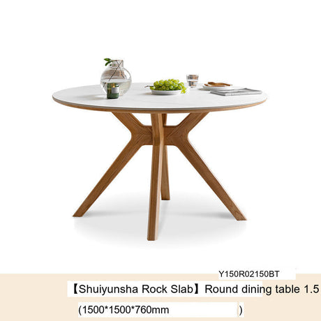 GENJI Haruki Elegant Oak Dining Set from GENJI
