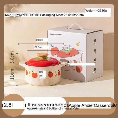 MH Isadora Premium Heat-Resistant Casserole Pot. from MH
