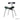 NIYE Lysander Retro Industrial Iron Dining Chair from NIYE