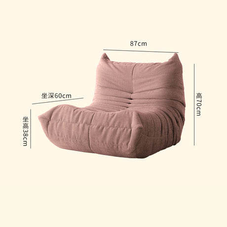 LAIMO Penelope Cozy Leisure Caterpillar Sofa from LAIMO