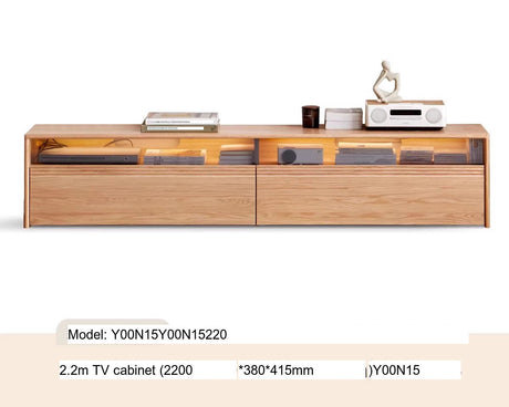 GENJI Haruki Contemporary Solid Wood TV Cabinet from GENJI