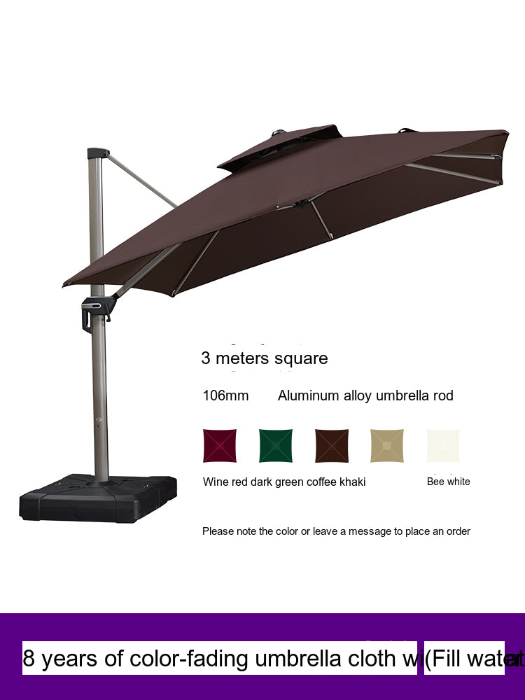 ZIYE Lirien Street Umbrella Solar Powered Villa from ZIYE