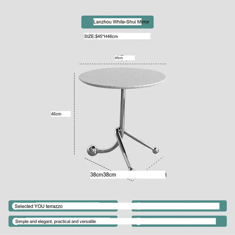 ABOUT WHITE Enzo Elegant Minimalist Coffee Table from ABOUT WHITE
