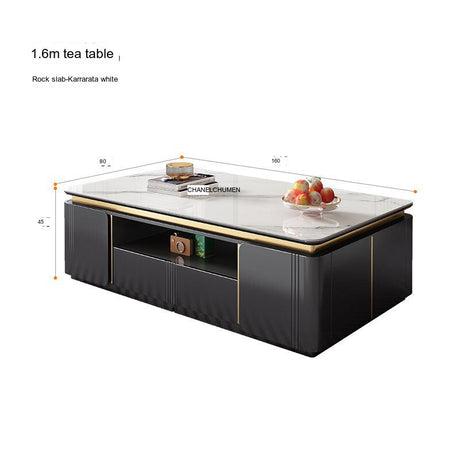 QUANMU Isadore Chic Modern Coffee Table from QUANMU