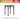 WEIMEI Ainsworth Rustic Industrial Design Table & Chair Set from WEIMEI