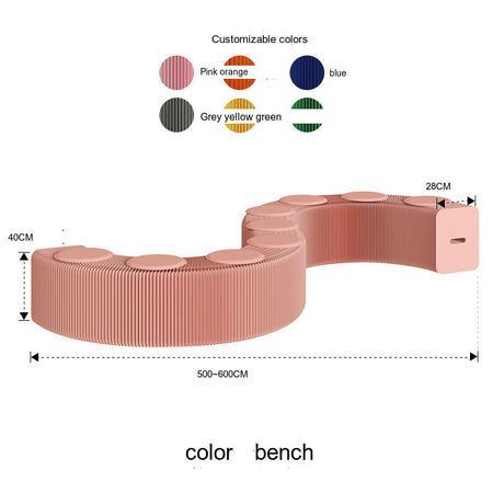 SHIBA Ichiro Stylish Telescopic Folding Bench from SHIBA