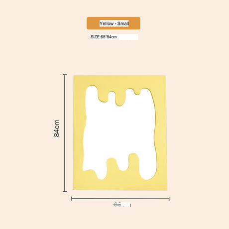 ROOMHOME Emilia Irregular-Shaped Solid Wood Full-Length Floor Mirror from ROOMHOME