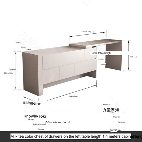 FANGYUAN Isolde Elegant Space-Saving Dressing Table Cabinet from FANGYUAN