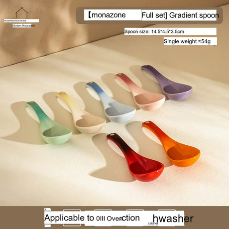 MH Elowen Elegant High-Value Ceramic Soup Spoon from MH