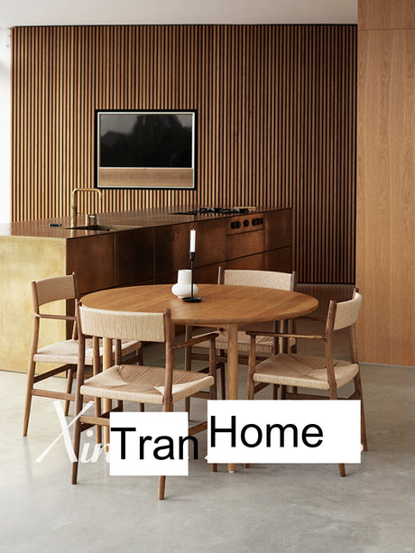 GENJI Aislinn Stylish Handwoven Dining Chair from GENJI