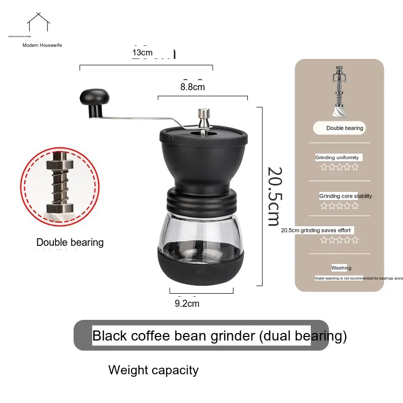 MH Elanora Compact Manual Coffee Grinder Machine from MH