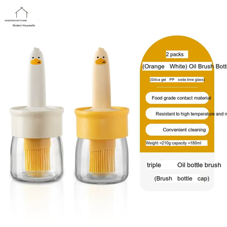 MH Yamaguchi Versatile Food-Grade Oil Brush from MH