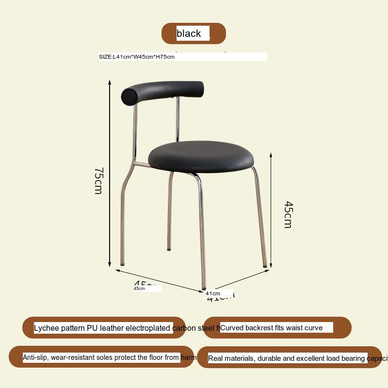 NIYE Astrid Elegant Vintage Leisure Dining Chair from NIYE