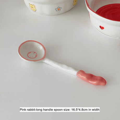 MI XIAOXIAO Haruka Artisan Hand-Painted Spoon Set from MI XIAOXIAO