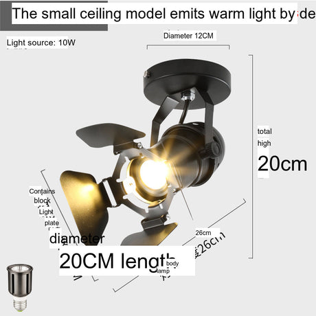 MODENG Spotlight Industrial Retro Ceiling Bar Light from MODENG