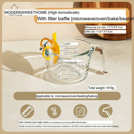 MH Alhambra Ultra-Precise Heat-Resistant Measuring Cup Set from MH