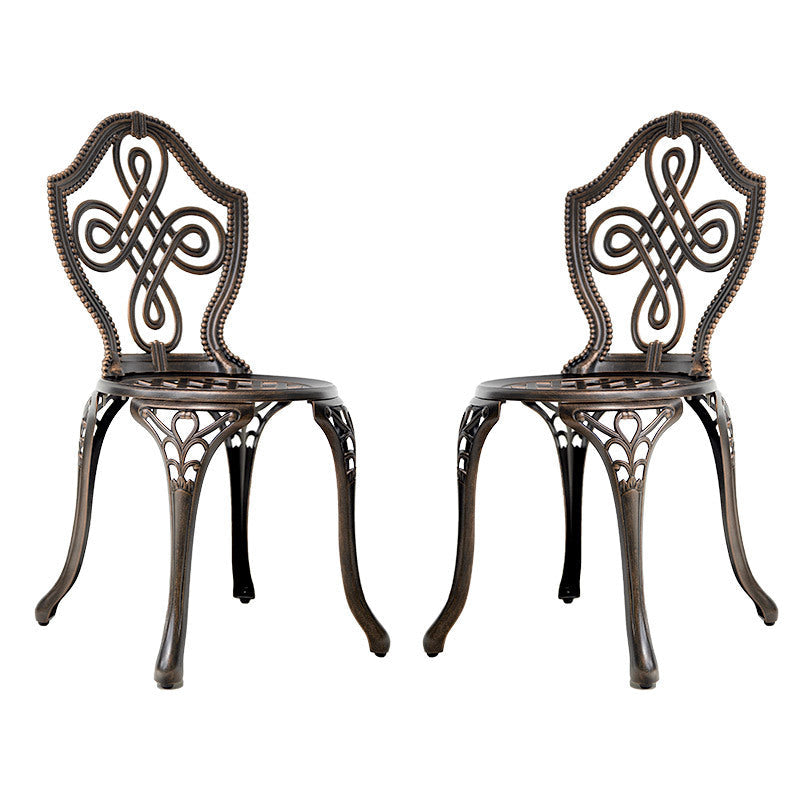 ZIYE Fujiko Elegant Wrought Iron 3-Piece Coffee Table Set from ZIYE