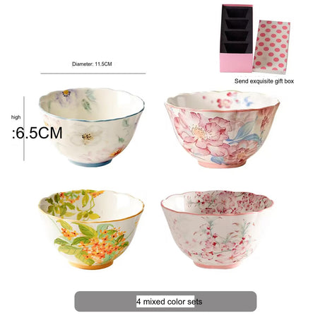 MOSE Twelve Flower Rice Bowl from MOSE