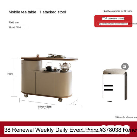 QUANMU Isolde Versatile Rotating Side Table from QUANMU