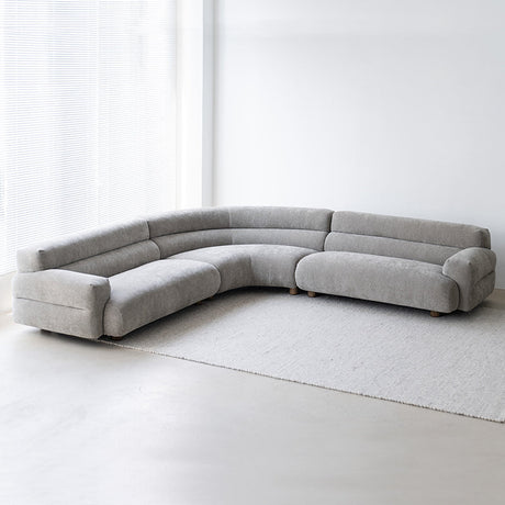 SOOGOOD Cedric Artful Scandinavian Crooked Cloth Sofa from SOOGOOD