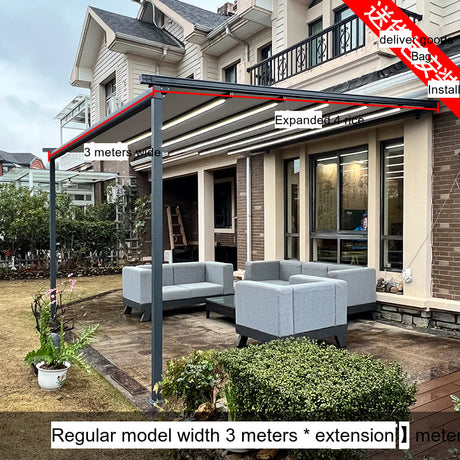 ZIYE Kallari Premium Folding Telescopic Balcony Shade from ZIYE