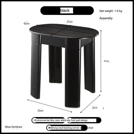 NIYE Isadora Minimalist Nordic Designer Stool from NIYE