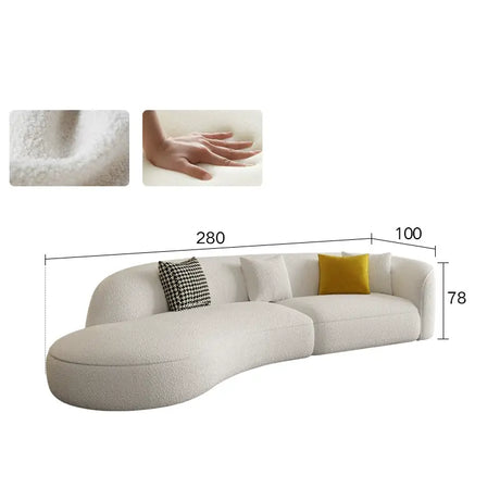 LATE AUTUMN Refined Minimalist Sofa with European Charm from LATE AUTUMN