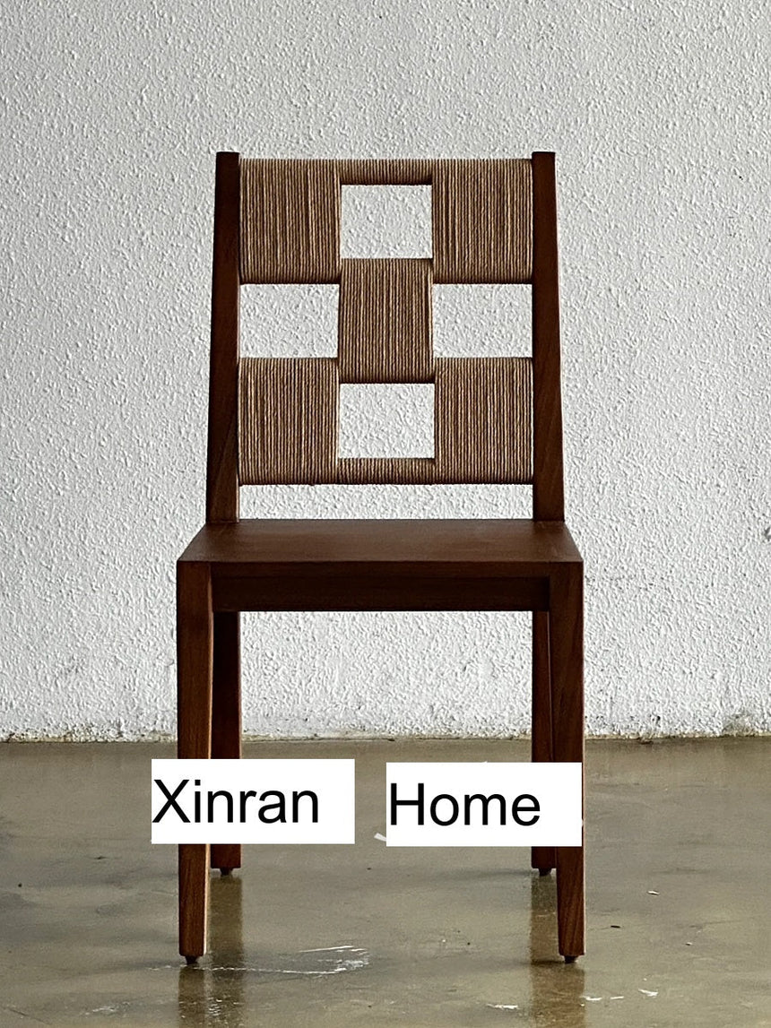 GENJI Asahi Elegant Modern Walnut Dining Chair Set from GENJI