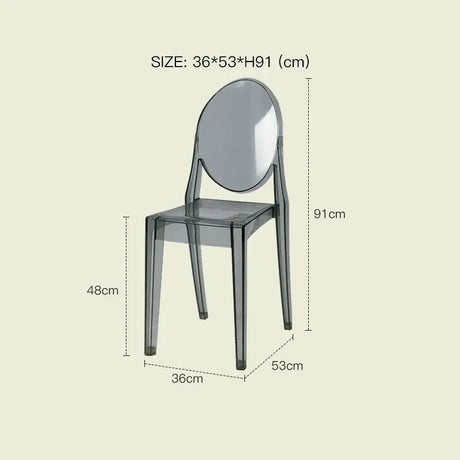 LAZYSPACE Amelia Ghost Highchair from LAZYSPACE