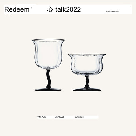 MOMO'S TALK Zareh Elegant High-Borosilicate Wine Glass from MOMO'S TALK
