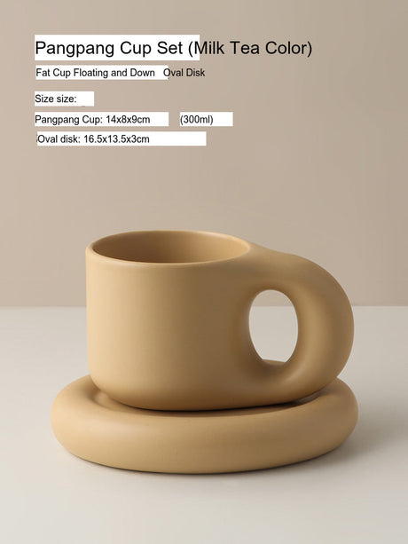 BEN HANMEI Esperanza Minimalist Ceramic Coffee Cup from BEN HANMEI
