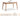 GENJI Hiroshi Solid Wood Folding Dining Table from GENJI