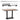 MEIYIJIA Valentina Modern Industrial Dining Set from MEIYIJIA