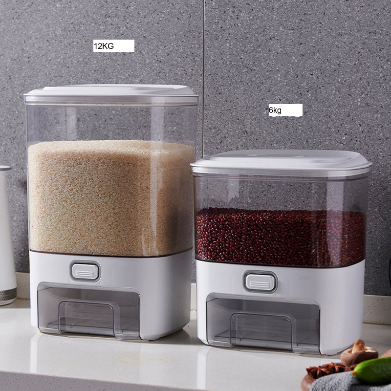 BOER Hokkaido Insect-Proof Moisture-Sealing Rice Container. from BOER