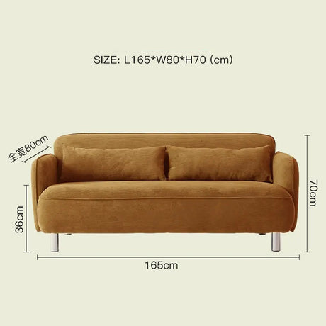 LAZYSPACE Nora Nordic Fabric Sofa from LAZYSPACE