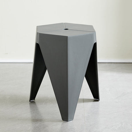 CHENGXIN HOME Isolde Stackable Nordic Round Stool - Modern Dining Bench from CHENGXIN HOME