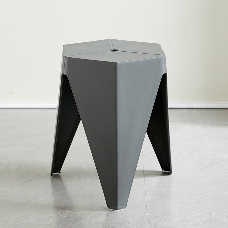 CHENGXIN HOME Isolde Stackable Nordic Round Stool - Modern Dining Bench from CHENGXIN HOME